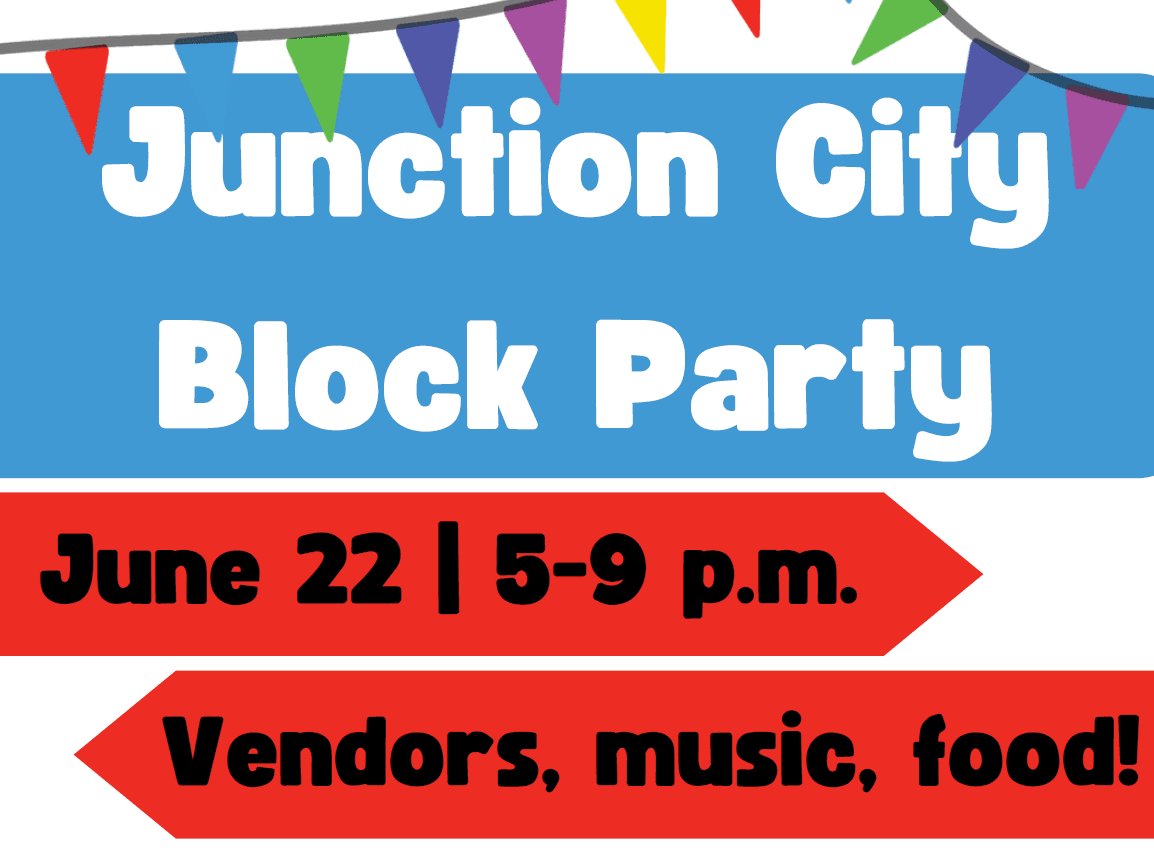 Junction City Block Party Graphic